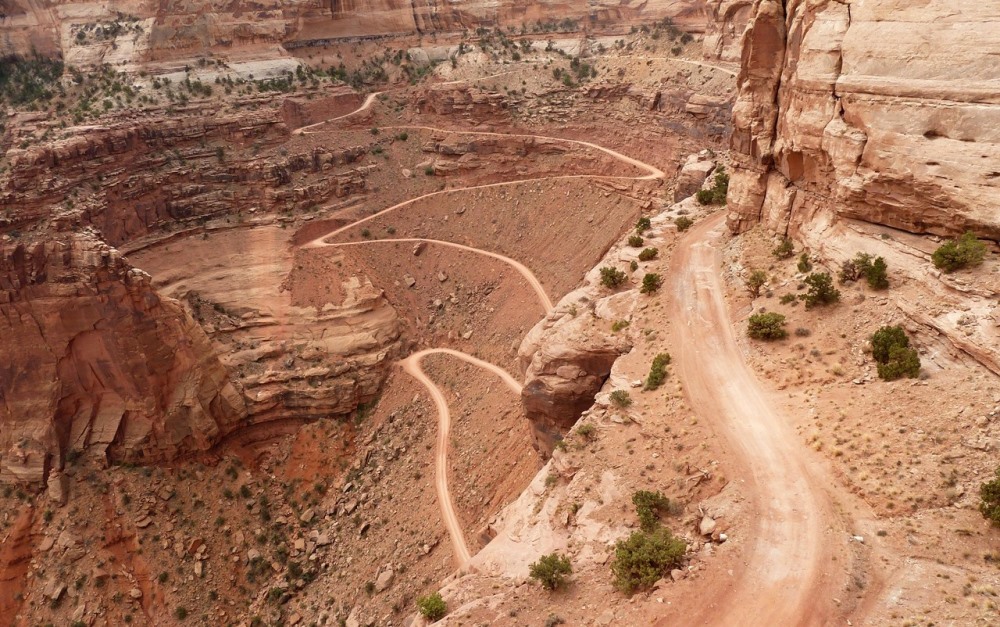 дорога white rim road