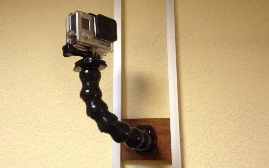 крепление gopro на стене