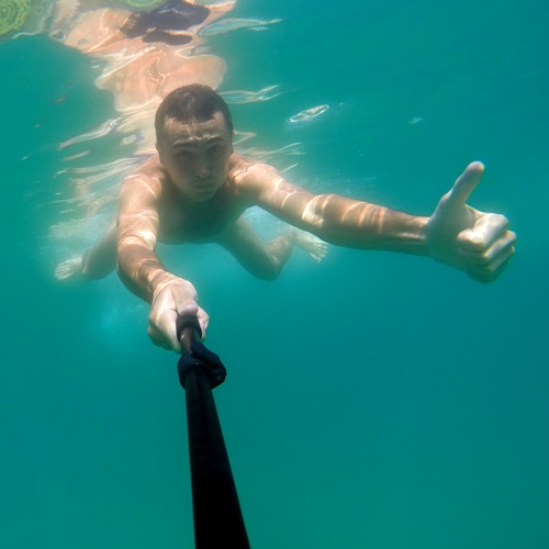 gostick под водой