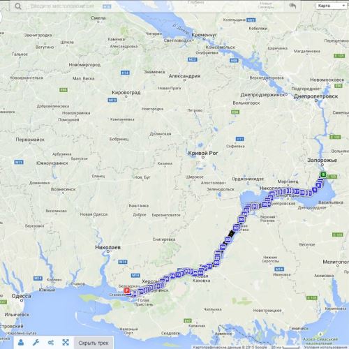 почти в открытом море