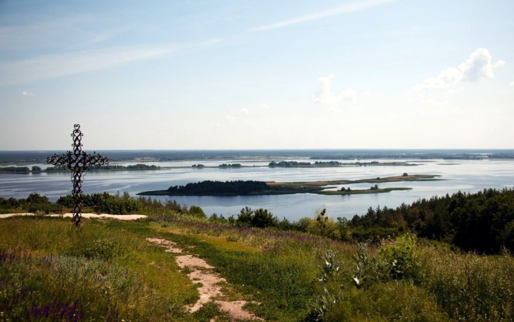 село Витачов красивое место на берегу Днепра