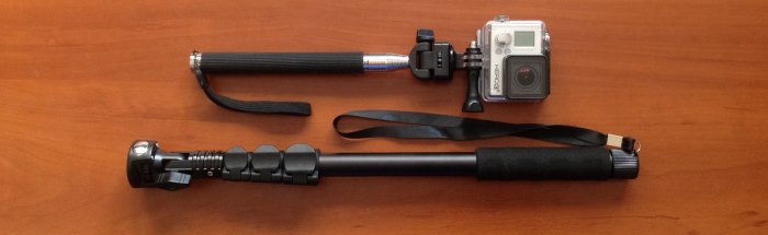 Как выбрать монопод для GoPro? Сравнение лучших телескопических палок