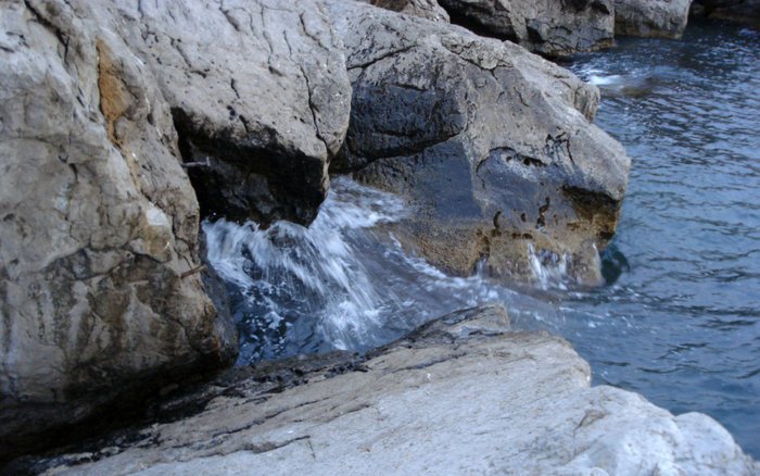 голубые камни симеиз чистая вода