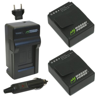 Аккумулятор и зарядка Wasabi GoPro Hero3